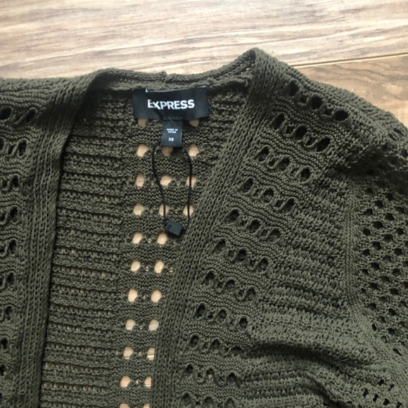 Express crochet cardigan wrap cover up - Picture 2 of 3